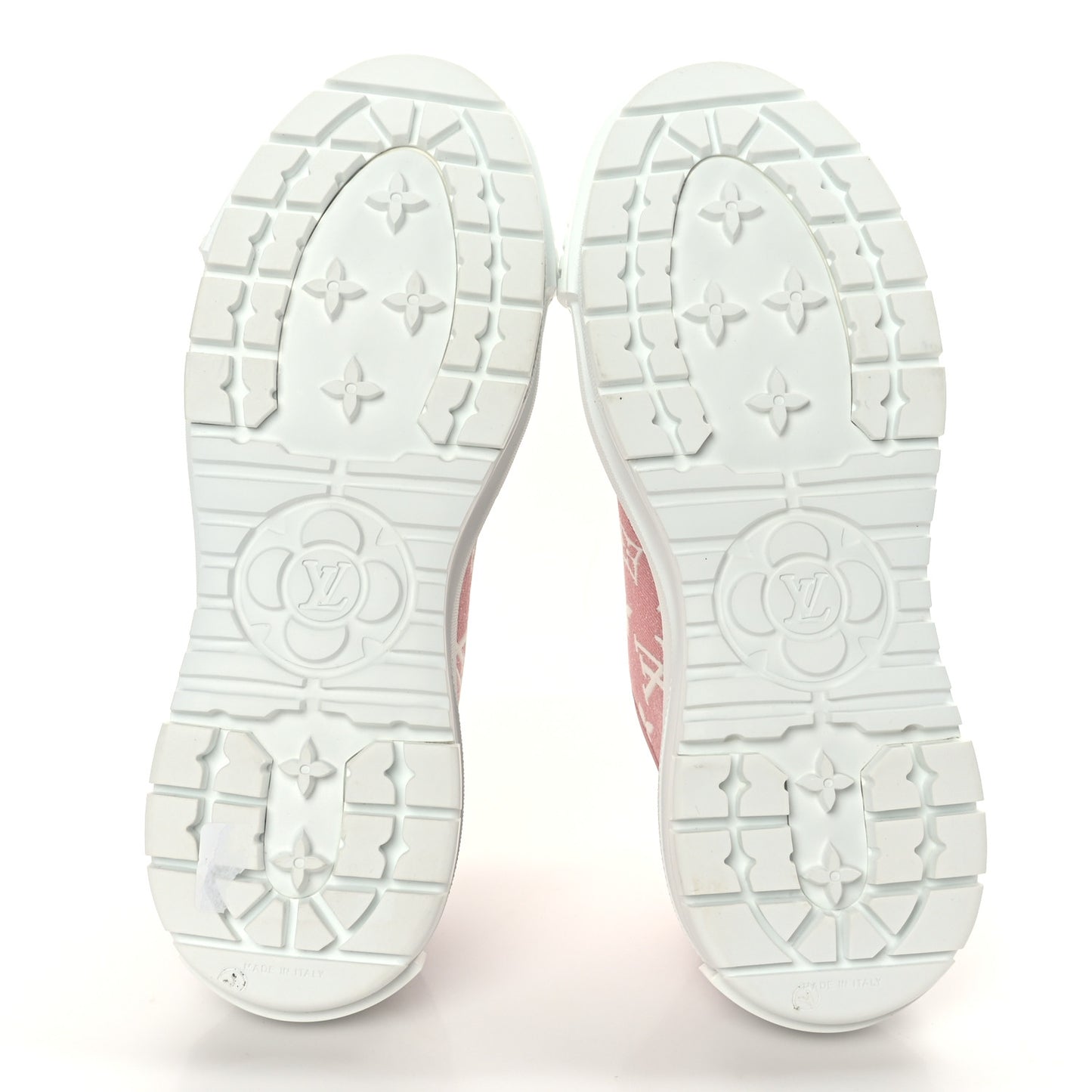 Denim Monogram Squad Sneakers 39 Pink