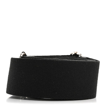 Hermes Toile Taurillon Clemence Shoulder Strap Black 2 of 5