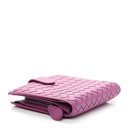 Bottega Veneta Nappa Intrecciato French Flap Wallet Peony 4 of 7