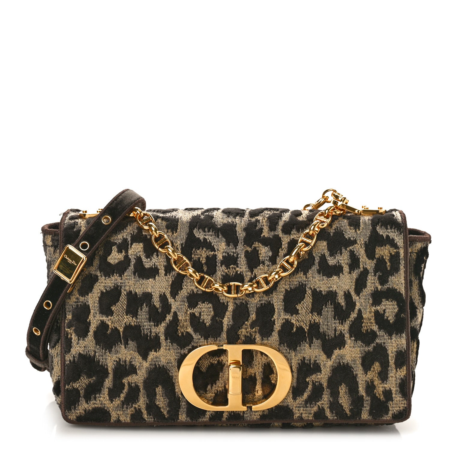 Christian Dior Velvet Mizza Embroidered Medium Caro Bag Beige 1 of 8