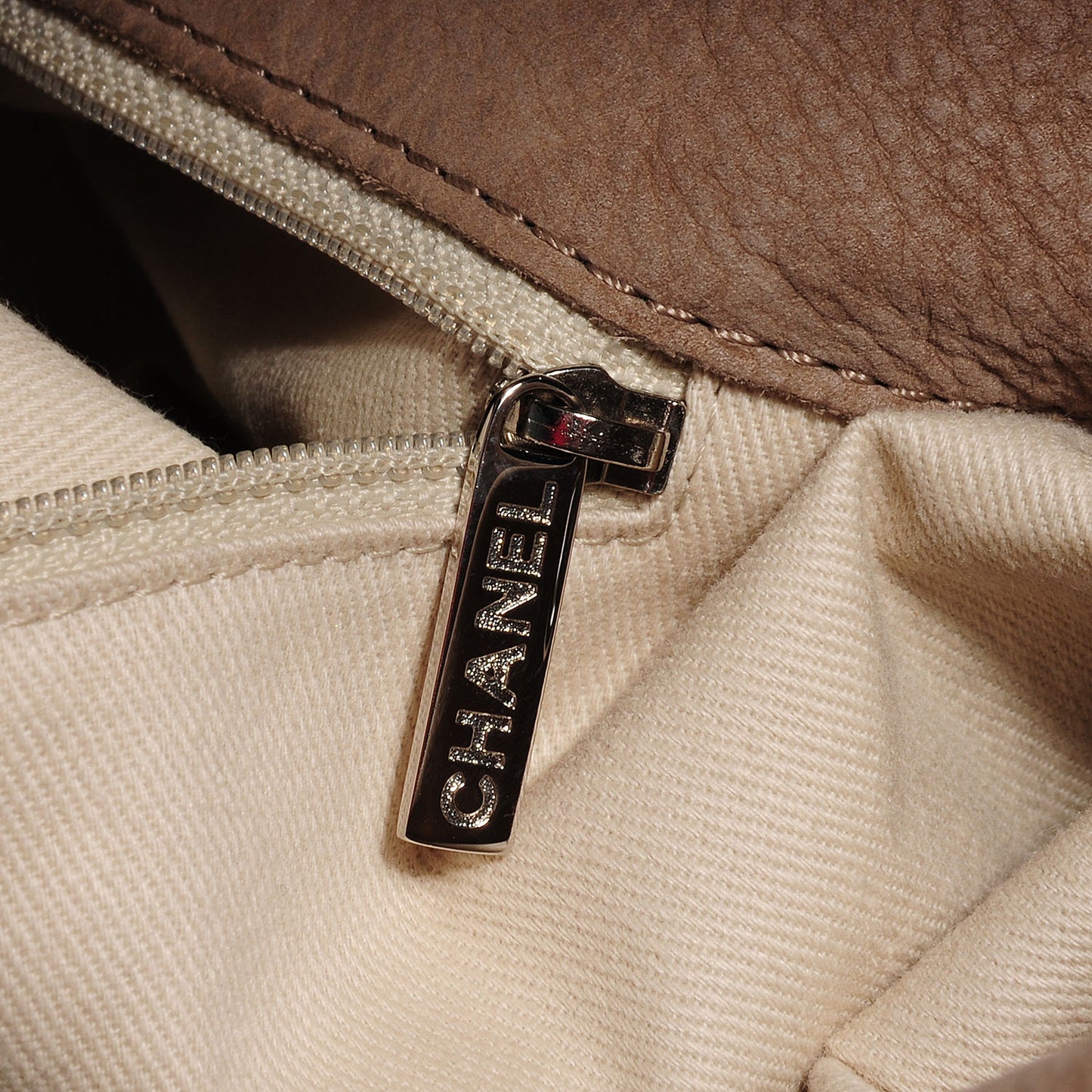 Suede Ultimate Stitch Hobo Light Grey