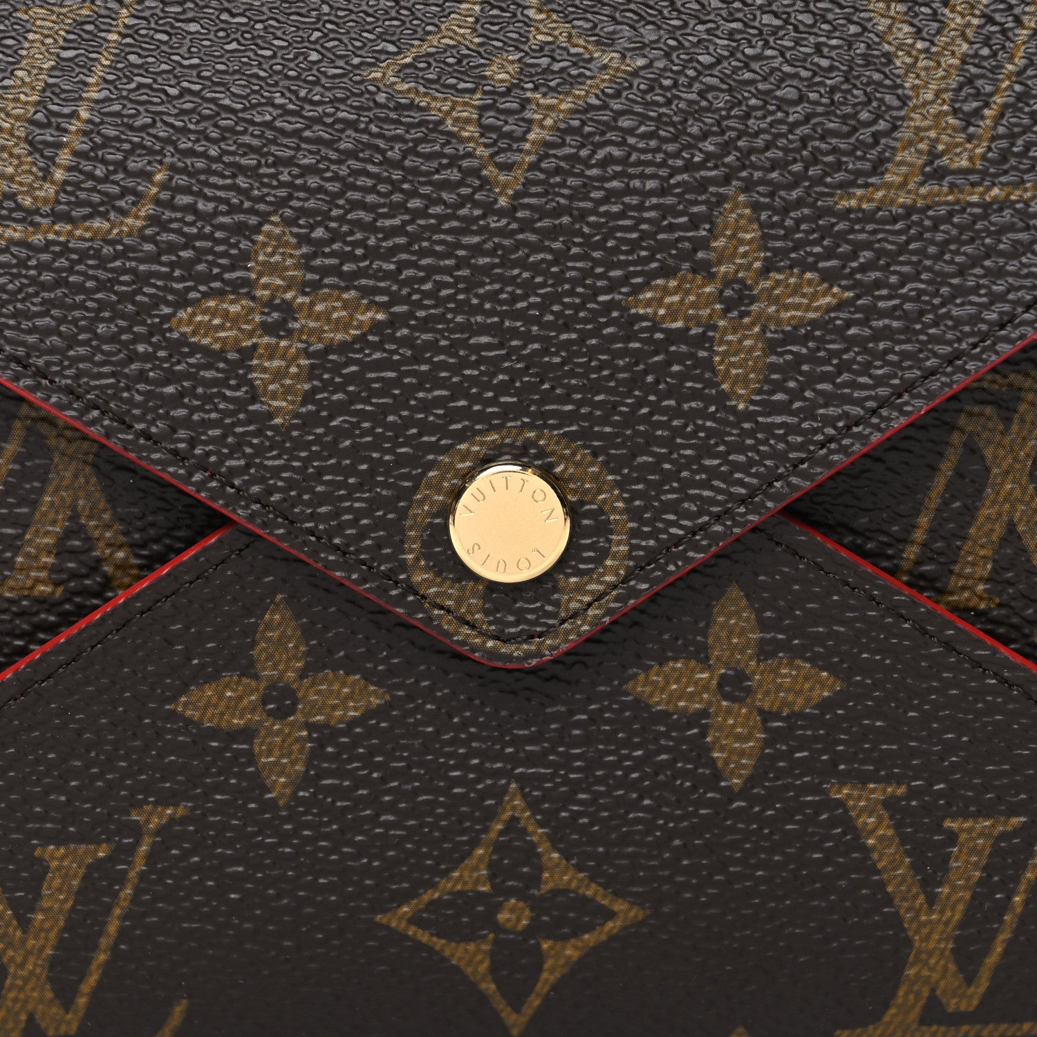Louis Vuitton Monogram Medium Kirigami Pochette Insert Coquelicot 7 of 9