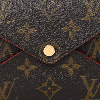 Louis Vuitton Monogram Medium Kirigami Pochette Insert Coquelicot 7 of 9