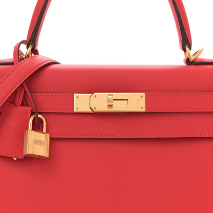 Hermes Epsom Kelly Sellier 28 Bougainvillea 8 of 11