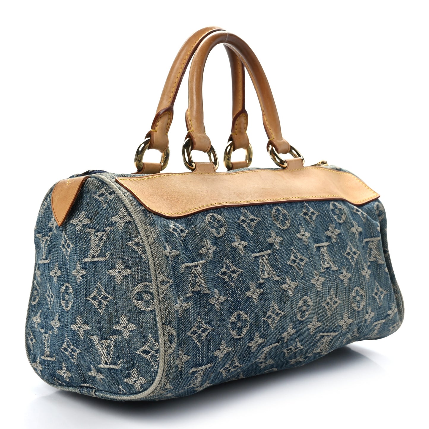 Monogram Denim Neo Speedy Blue