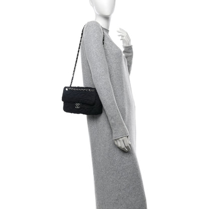 Chanel Fabric Quilted Le Marais Flap Black 2 of 10