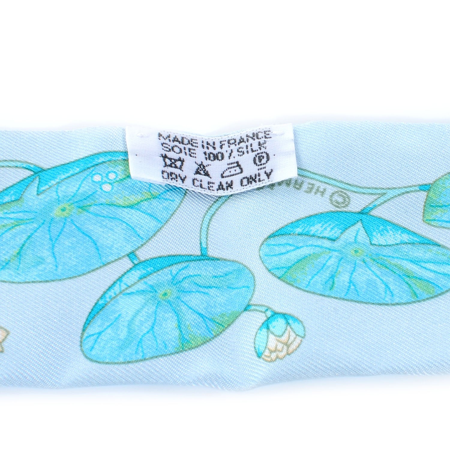 Hermes Silk Un Jardin Sur Le Nil Twilly Scarf 6 of 6