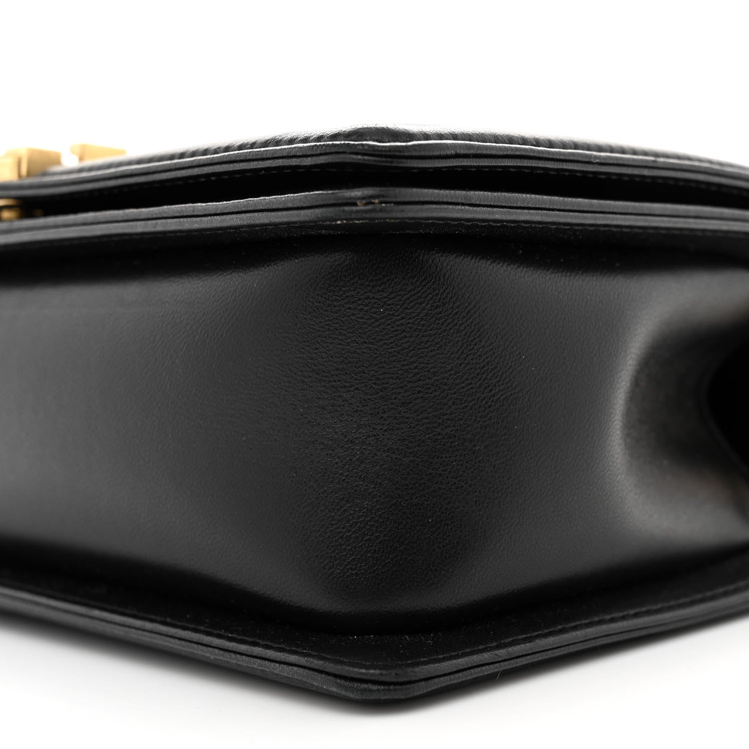 Chanel Lambskin Quilted Medium Boy Flap Black 10 of 14