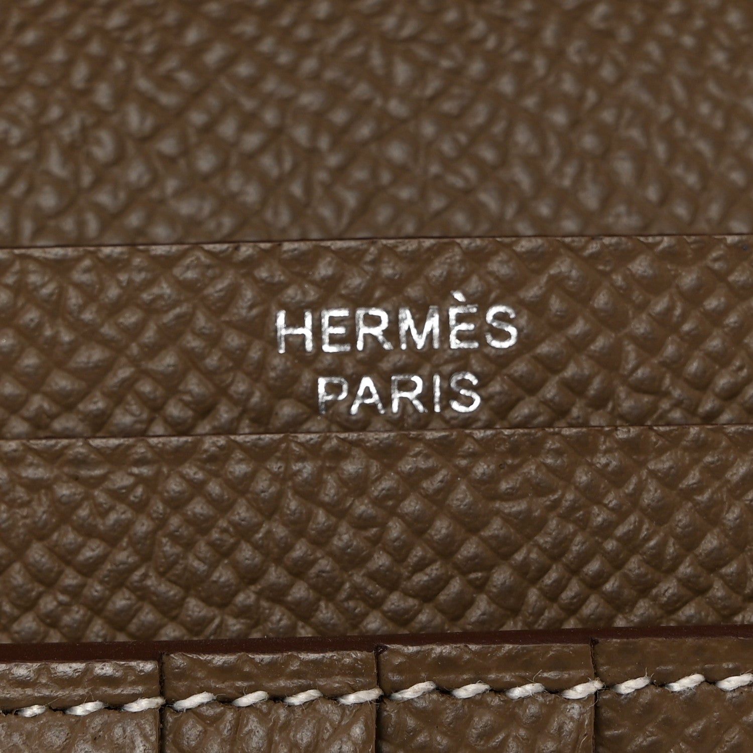 Hermes Epsom Bearn Compact Wallet Etoupe 6 of 8