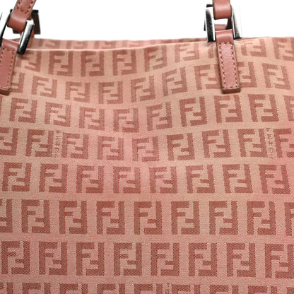 Fendi Zucchino Shopper Tote Pink 10 of 10