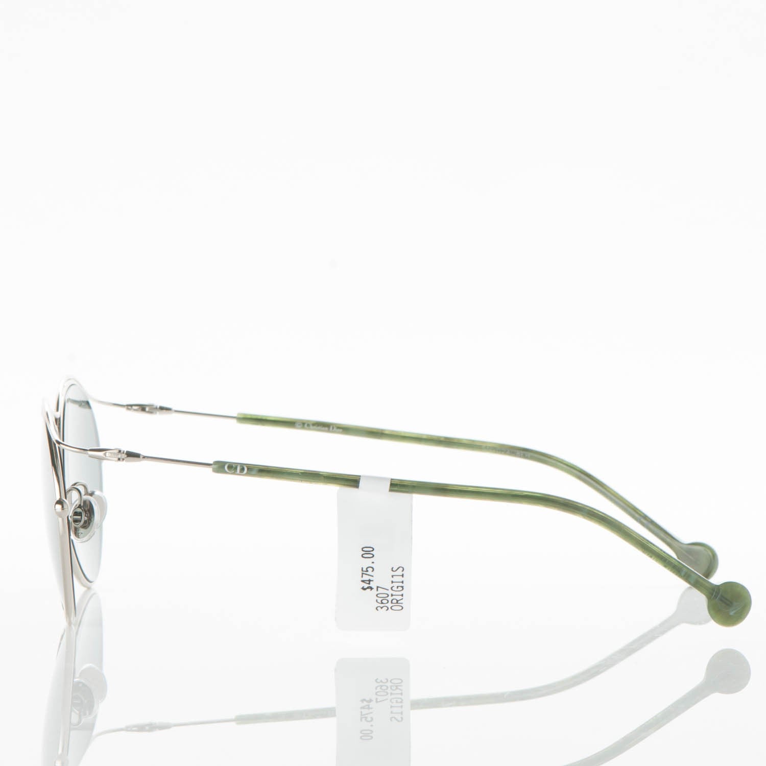 Christian Dior Origins Round Sunglasses Light Gold 3 of 6