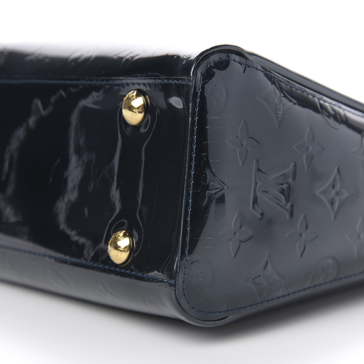 Louis Vuitton Vernis Melrose Avenue Blue Nuit 8 of 9