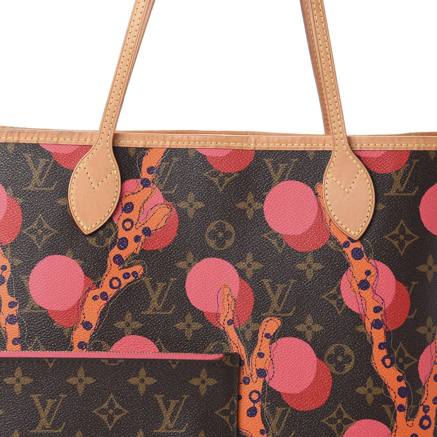 Louis Vuitton Monogram Ramages Neverfull MM 7 of 9