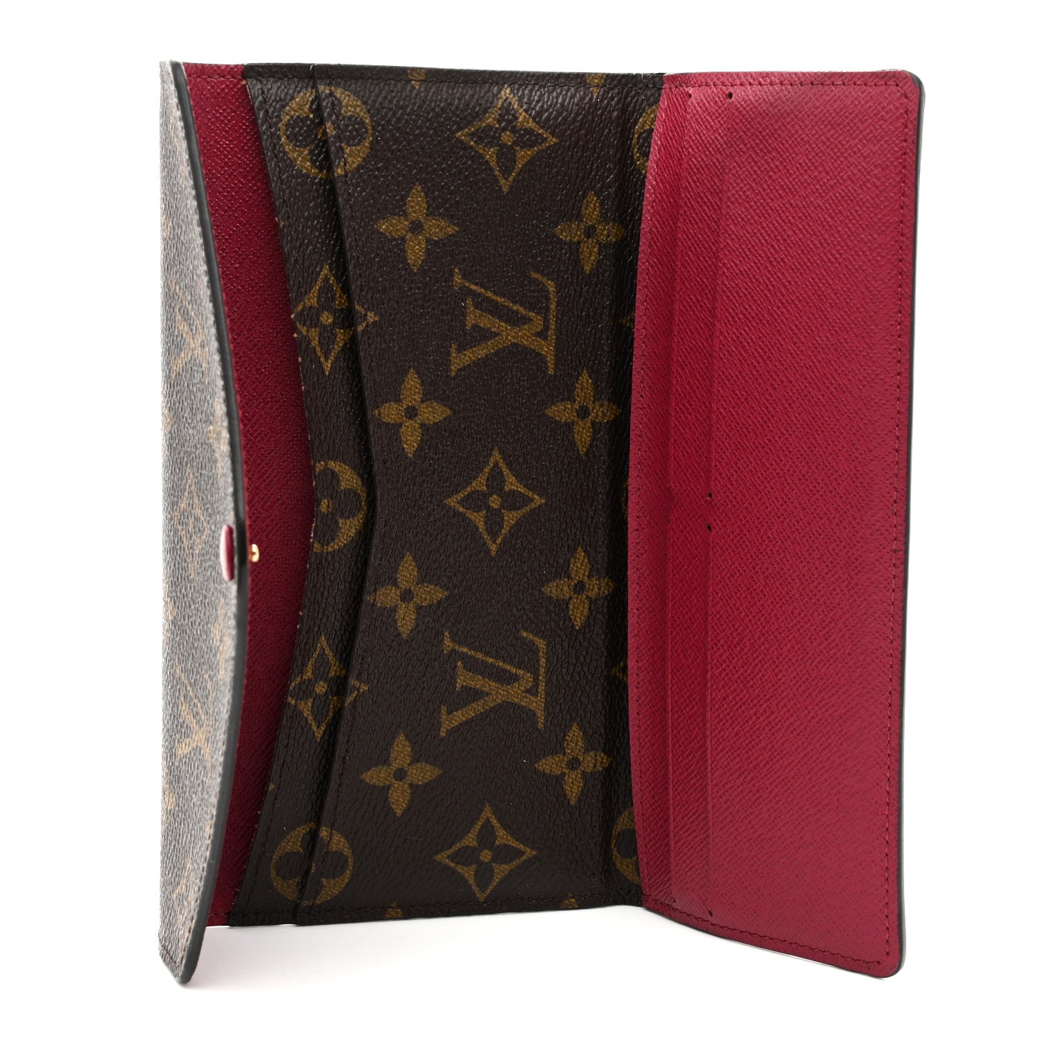 Louis Vuitton Monogram Josephine Wallet Fuchsia 6 of 9