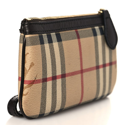 Burberry Haymarket Wristlet Pouch 3 of 7
