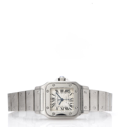 Cartier Stainless Steel 24mm Santos de Galbee Automatic Watch 3 of 10