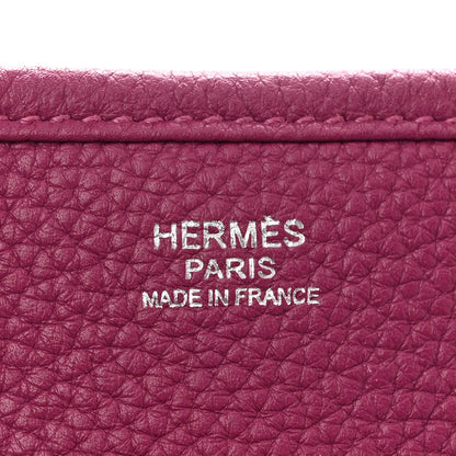 Hermes Taurillon Clemence EVELYNE III PM Tosca 6 of 10