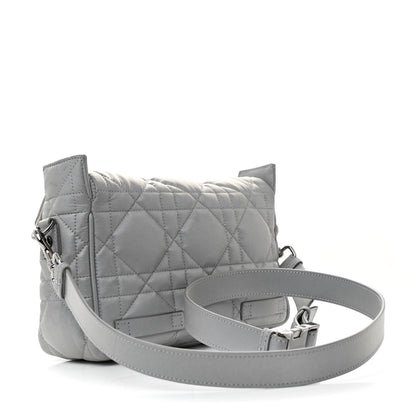 Christian Dior Calfskin Macrocannage Small Diorcamp Messenger Argent 3 of 11