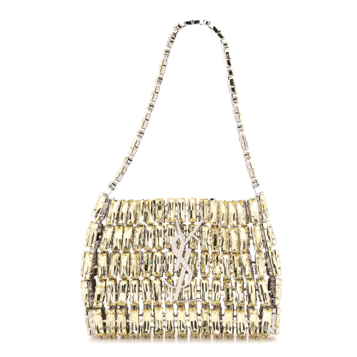 Saint Laurent Crystal Micro Evening Bag Mirror 1 of 7
