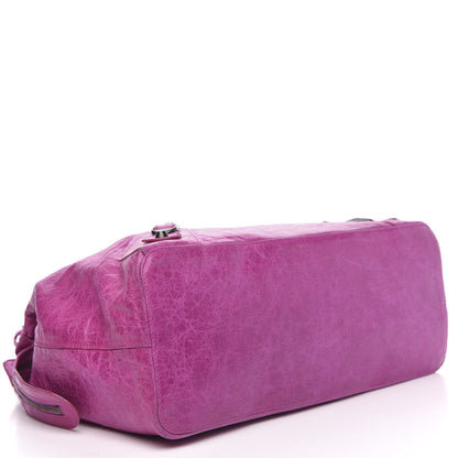 Balenciaga Agneau Classic Hardware Step Magenta 4 of 16