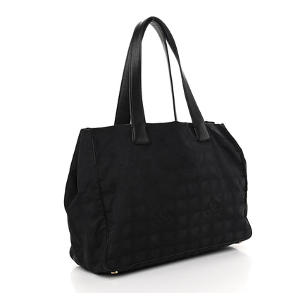 Chanel Nylon Medium Travel Tote Black 2 of 9