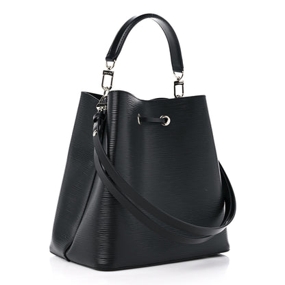 Louis Vuitton Epi NeoNoe MM Black 3 of 12