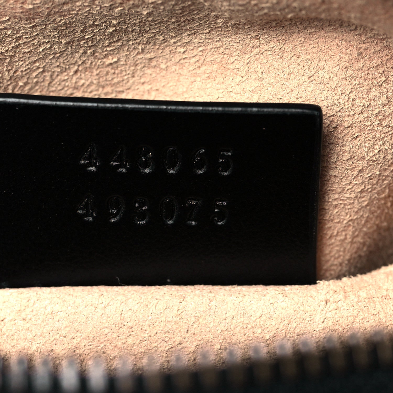 Gucci Calfskin Matelasse Mini GG Marmont Chain Shoulder Bag Black 7 of 11