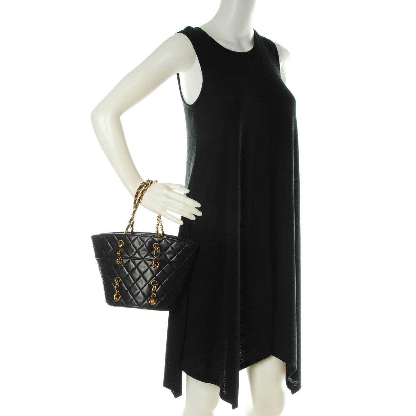 Lambskin Quilted Bag Black