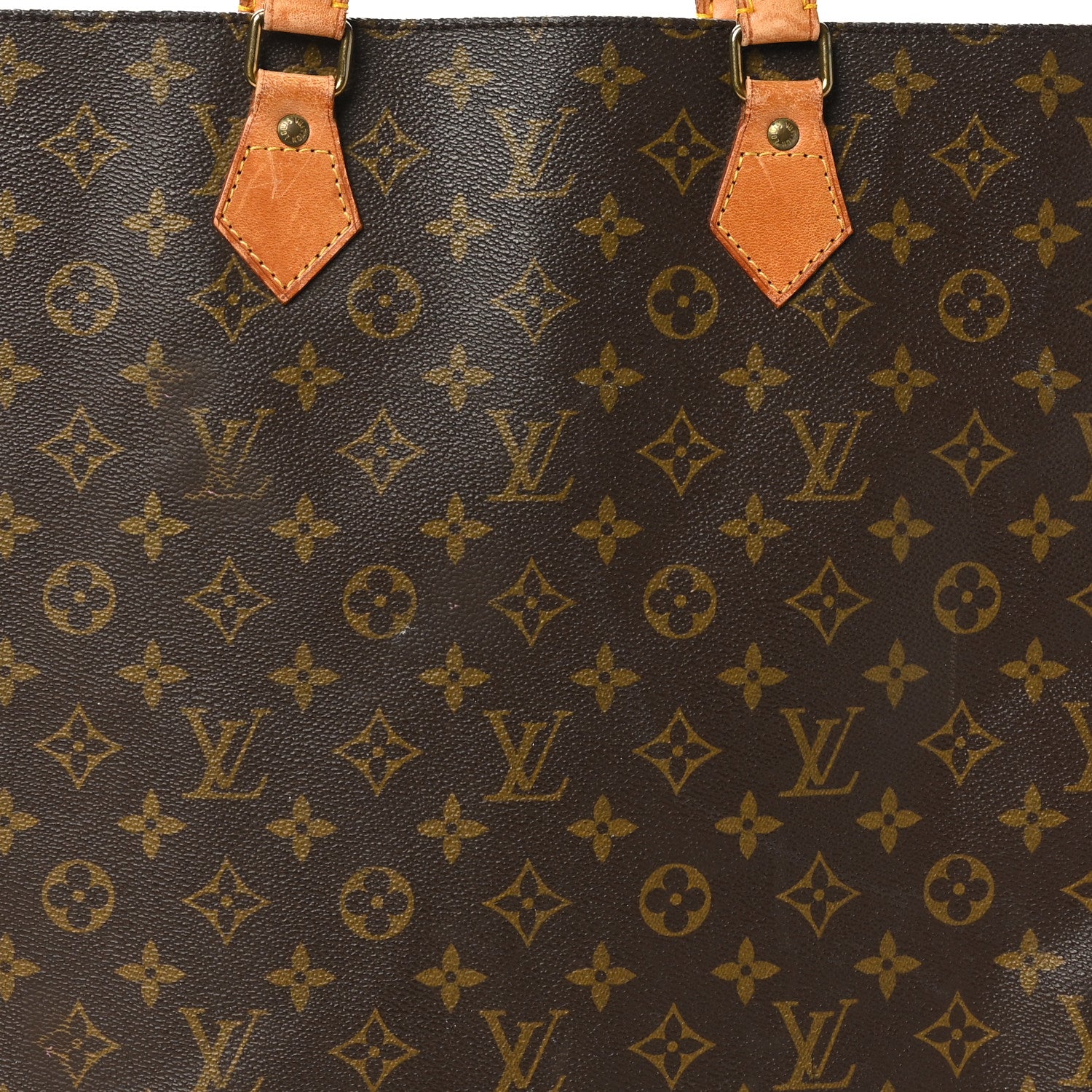 Louis Vuitton Monogram Sac Plat 7 of 11