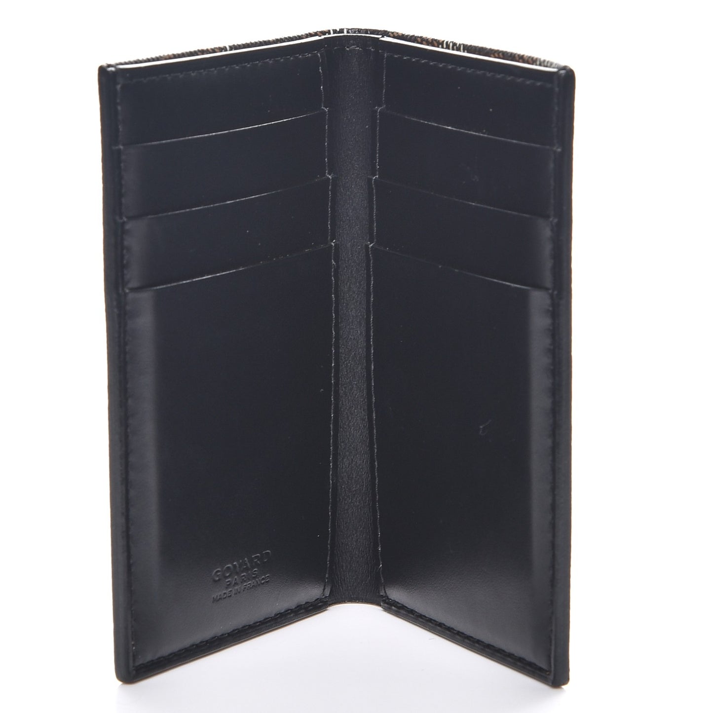 Goyardine Saint Pierre Card Holder Black