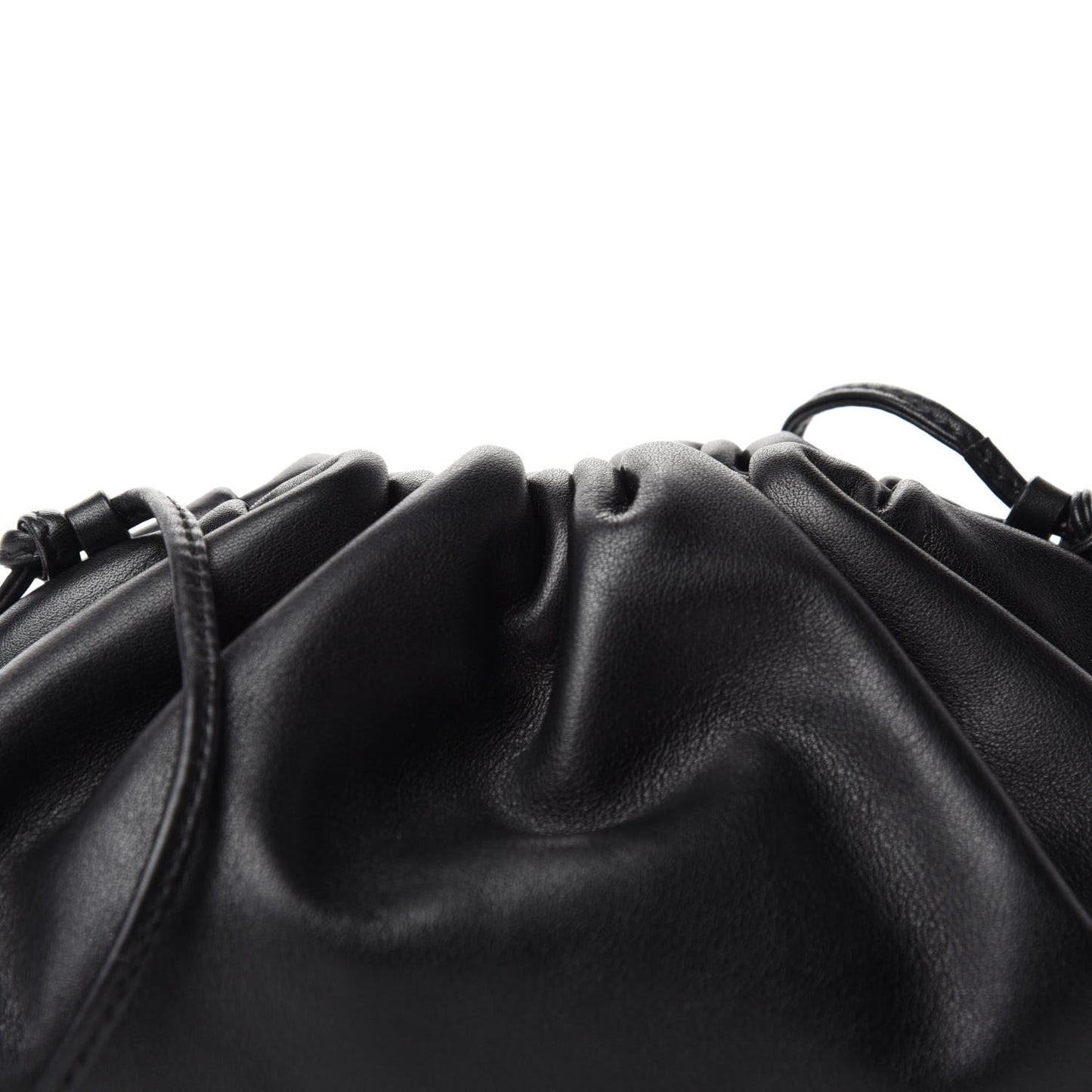 Butter Calfskin The Mini Pouch Black