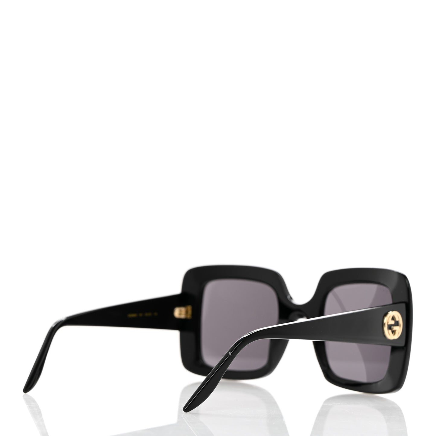 Acetate Square Frame Sunglasses GG0896S Black