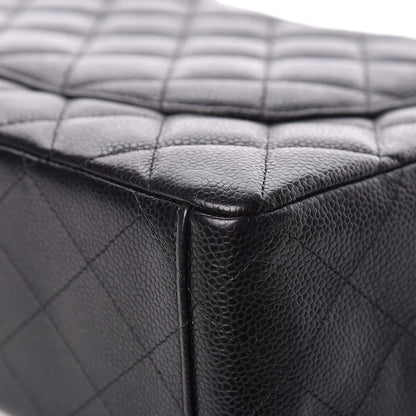 Chanel Caviar Quilted Maxi Double Flap Black 13 of 15