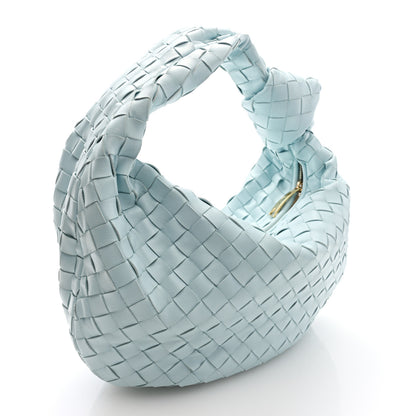 Bottega Veneta Nappa Intrecciato Teen Jodie Hobo Teal Washed 3 of 10