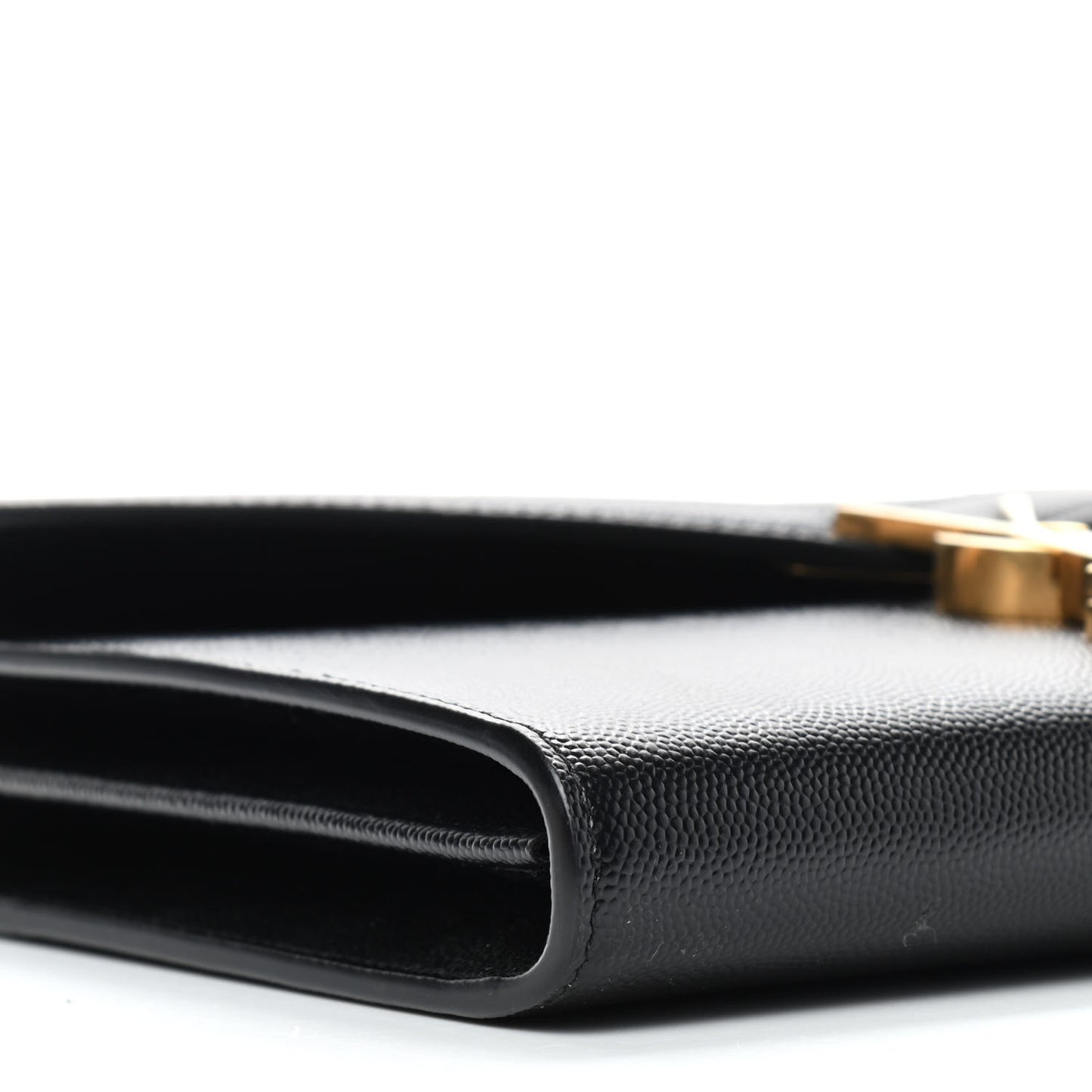 Grain De Poudre Monogram Cassandra Chain Wallet Black