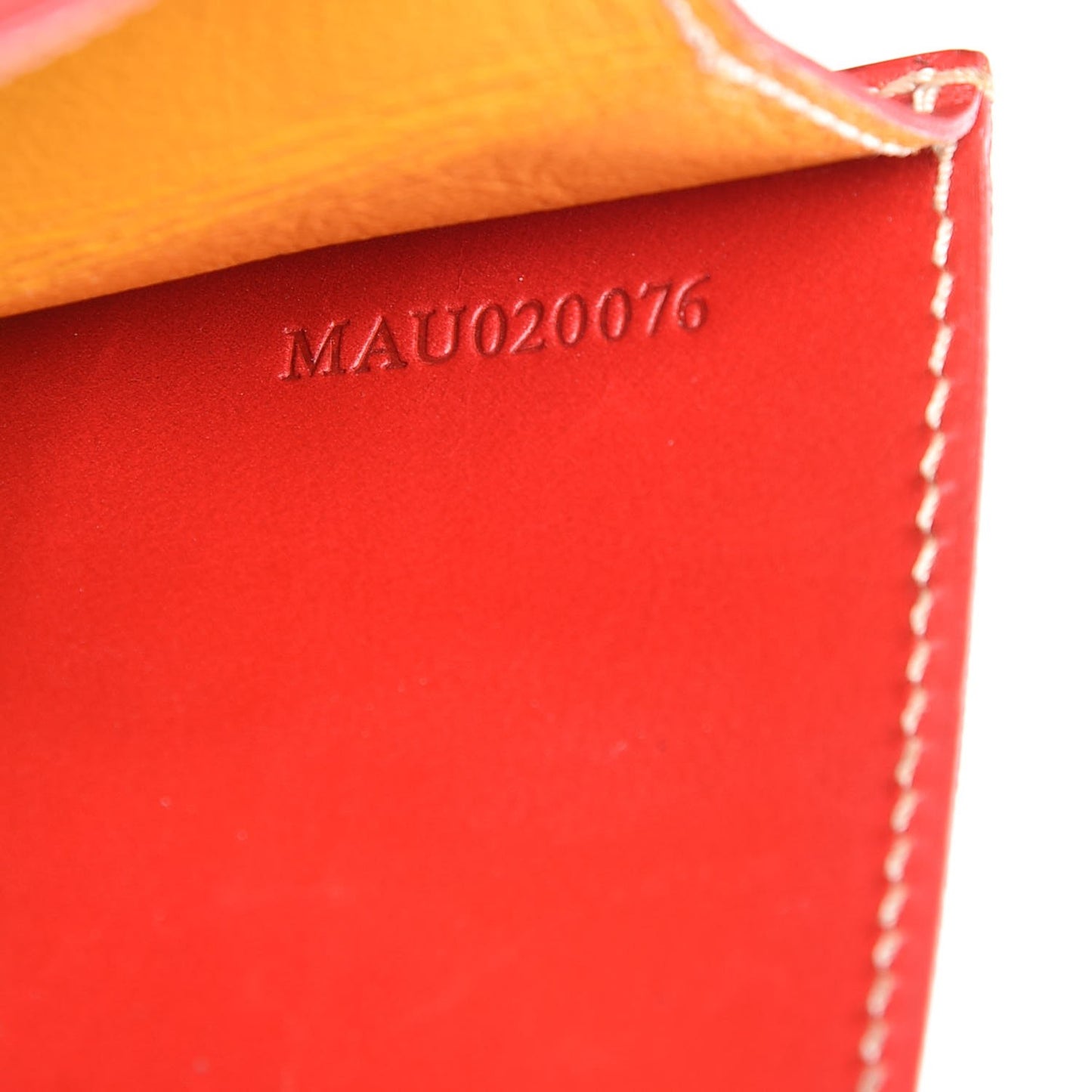 Chevron Serviette Chypre Briefcase Red