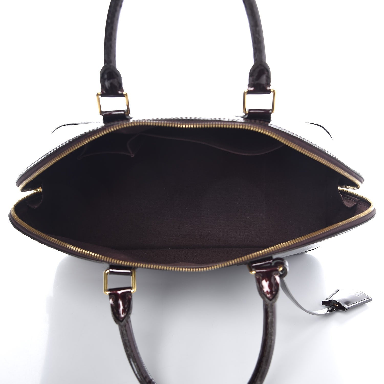 Louis Vuitton Vernis Alma GM Amarante 5 of 11
