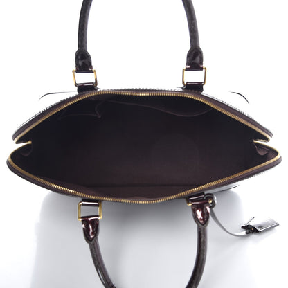 Louis Vuitton Vernis Alma GM Amarante 5 of 11