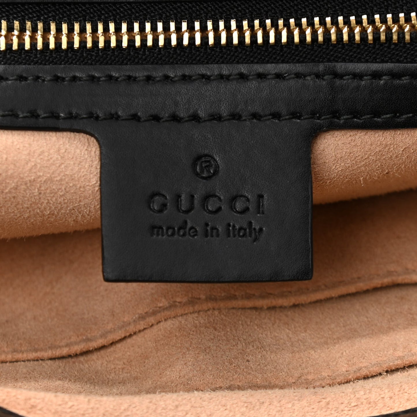 Soft GG Supreme Monogram Bees Small Crossbody Tote Beige Oro Black