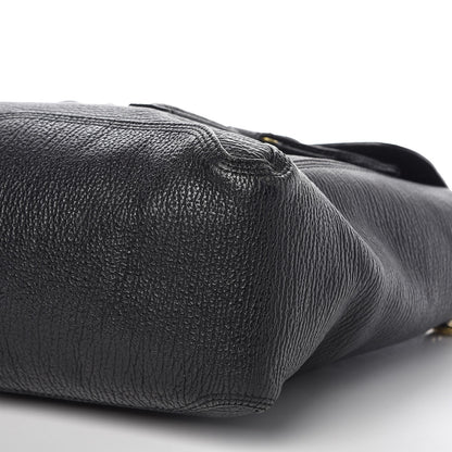 3.1 Phillip Lim 3.1 Textured Calfskin Large Pashli Satchel Black 12 of 12