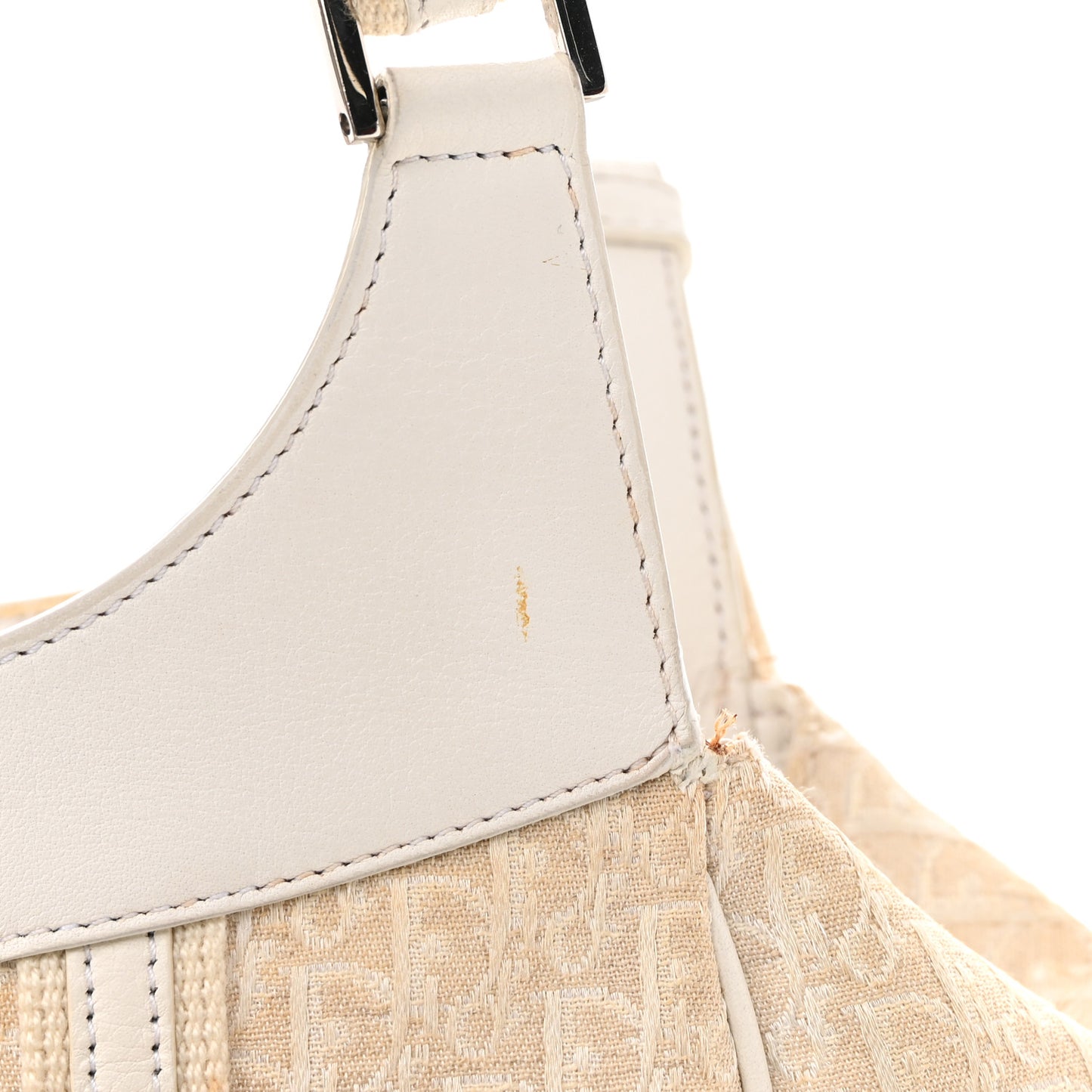 Monogram Pocket Satchel Beige