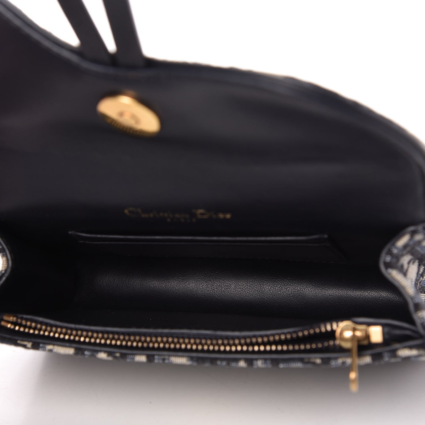 Oblique Saddle Belt Bag Blue