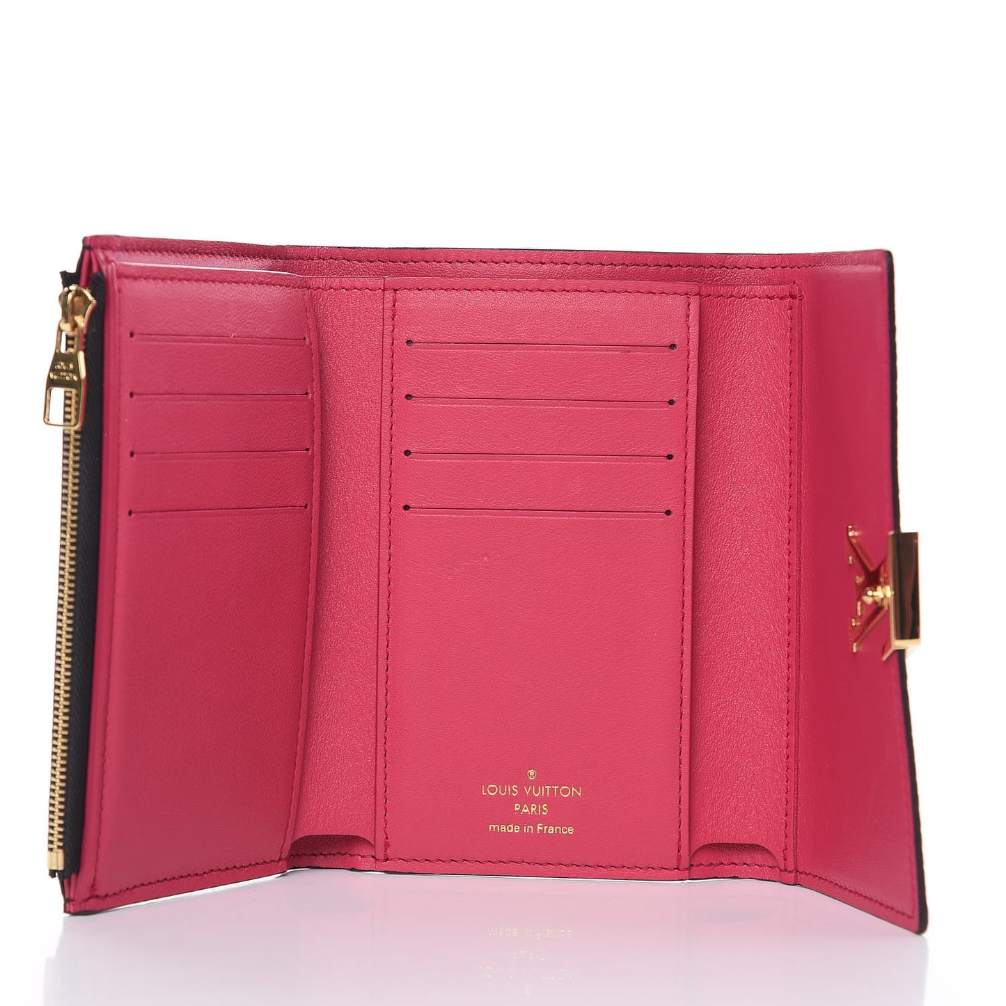 Taurillon Capucines Compact Wallet Black