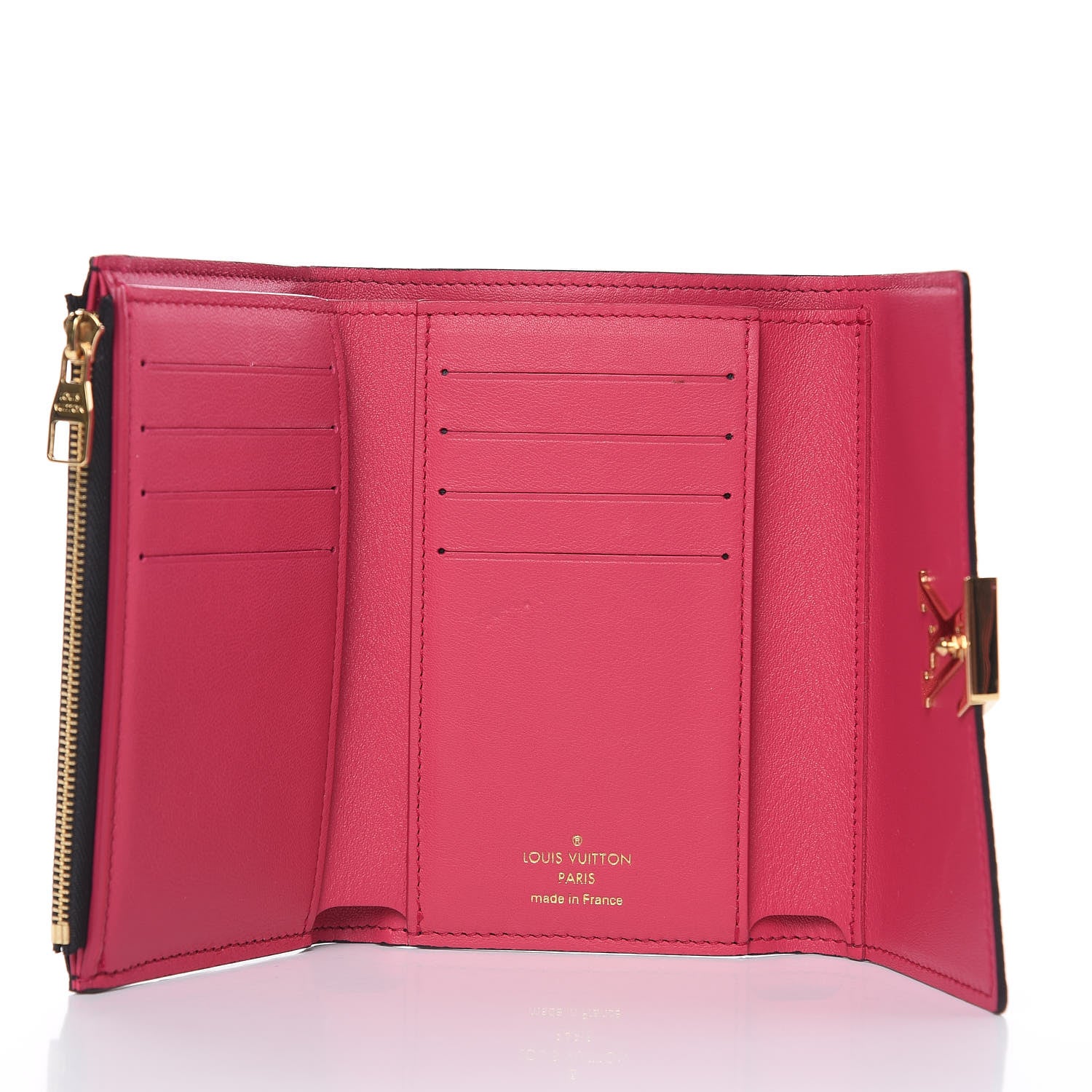 Louis Vuitton Taurillon Capucines Compact Wallet Black 5 of 9