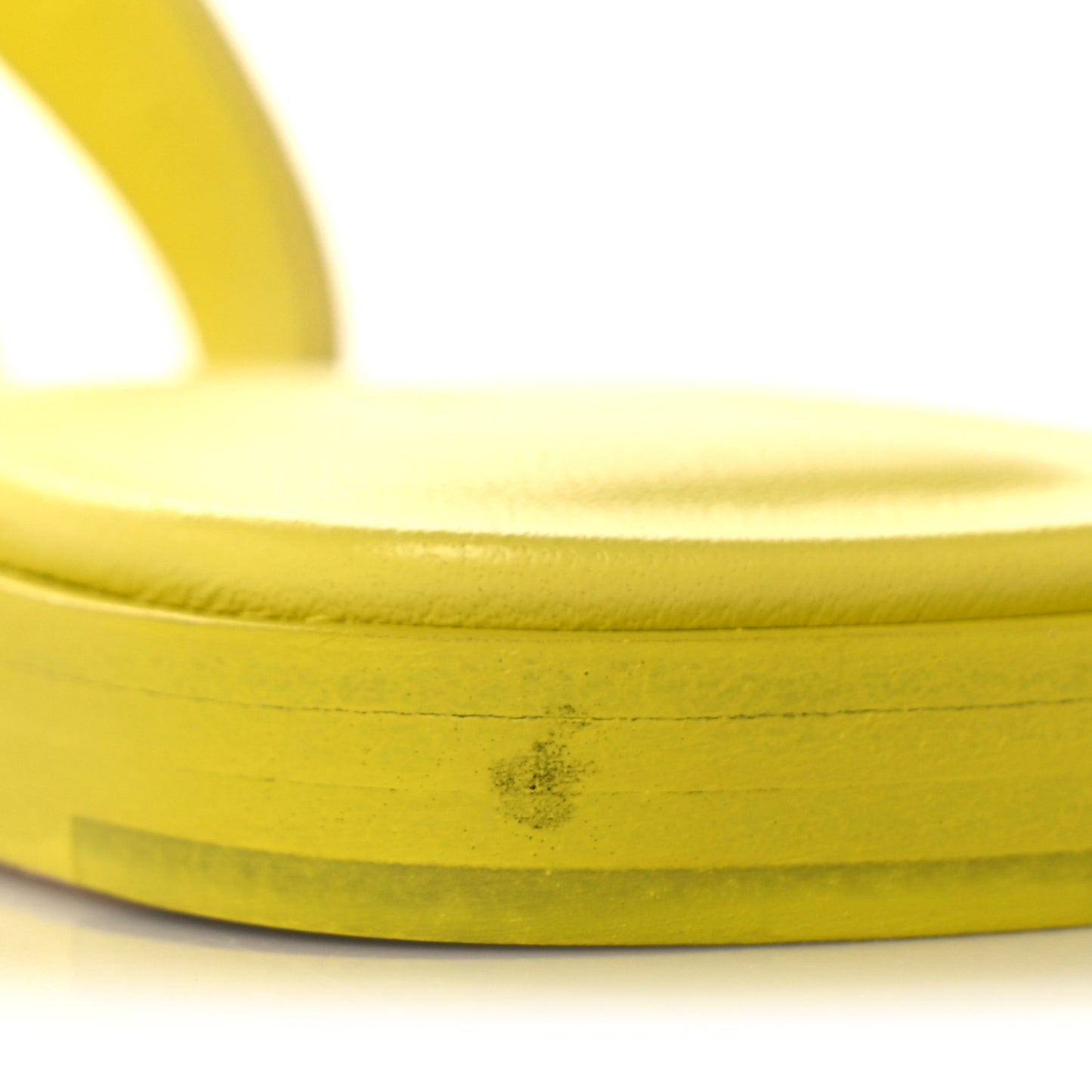 Epsom Oran Sandals 37 Jaune Curcuma