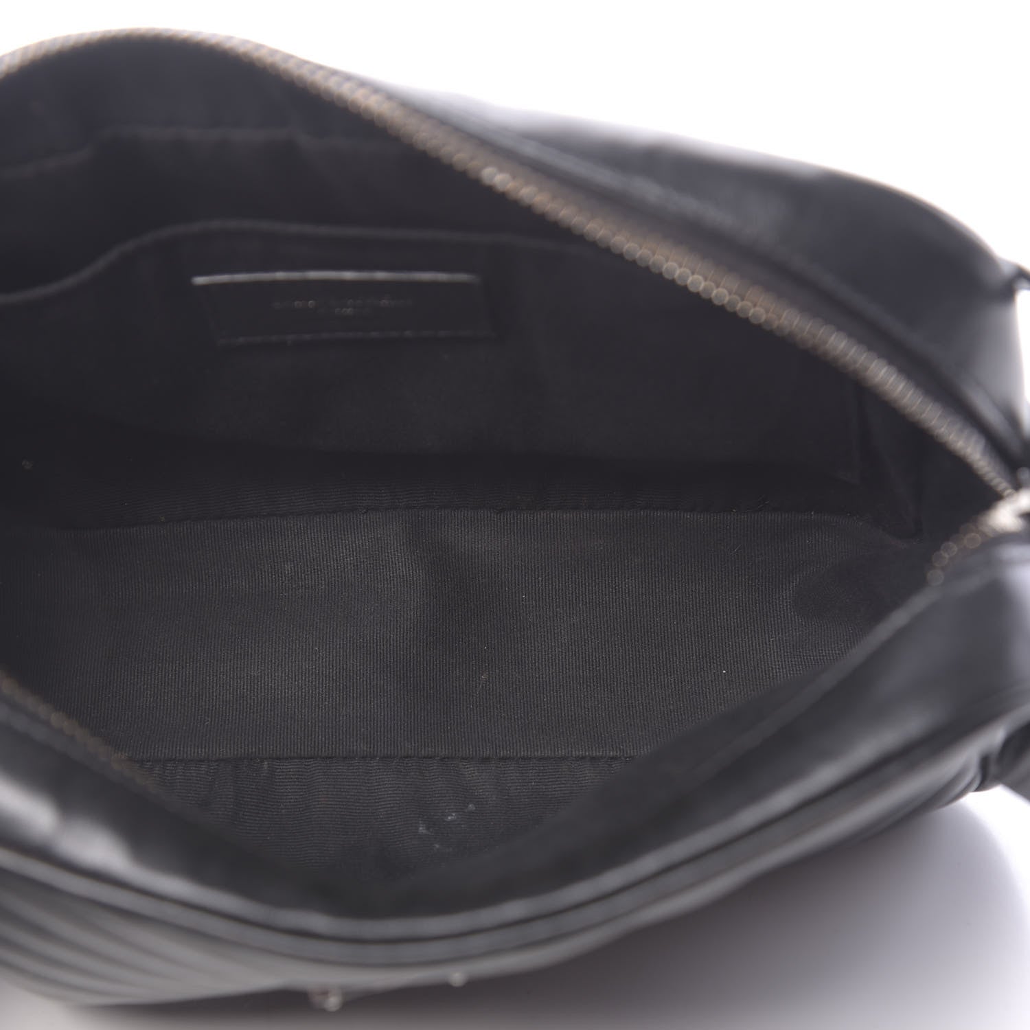 Saint Laurent Calfskin Matelasse Monogram Lou Camera Bag Black 5 of 15