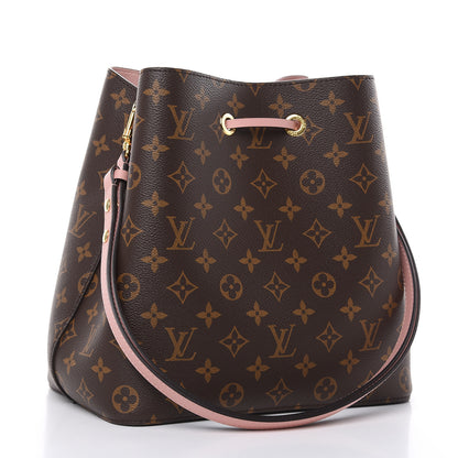 Louis Vuitton Monogram Neonoe MM Rose Poudre 3 of 9