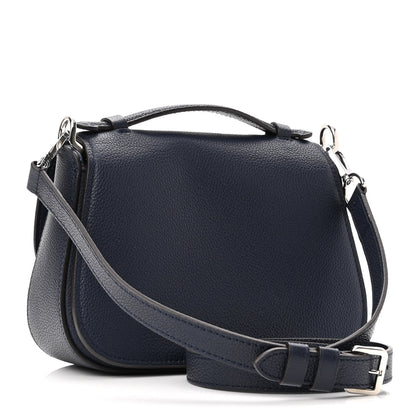 Louis Vuitton Grained Calfskin Vivienne NM Blue Marine 3 of 9