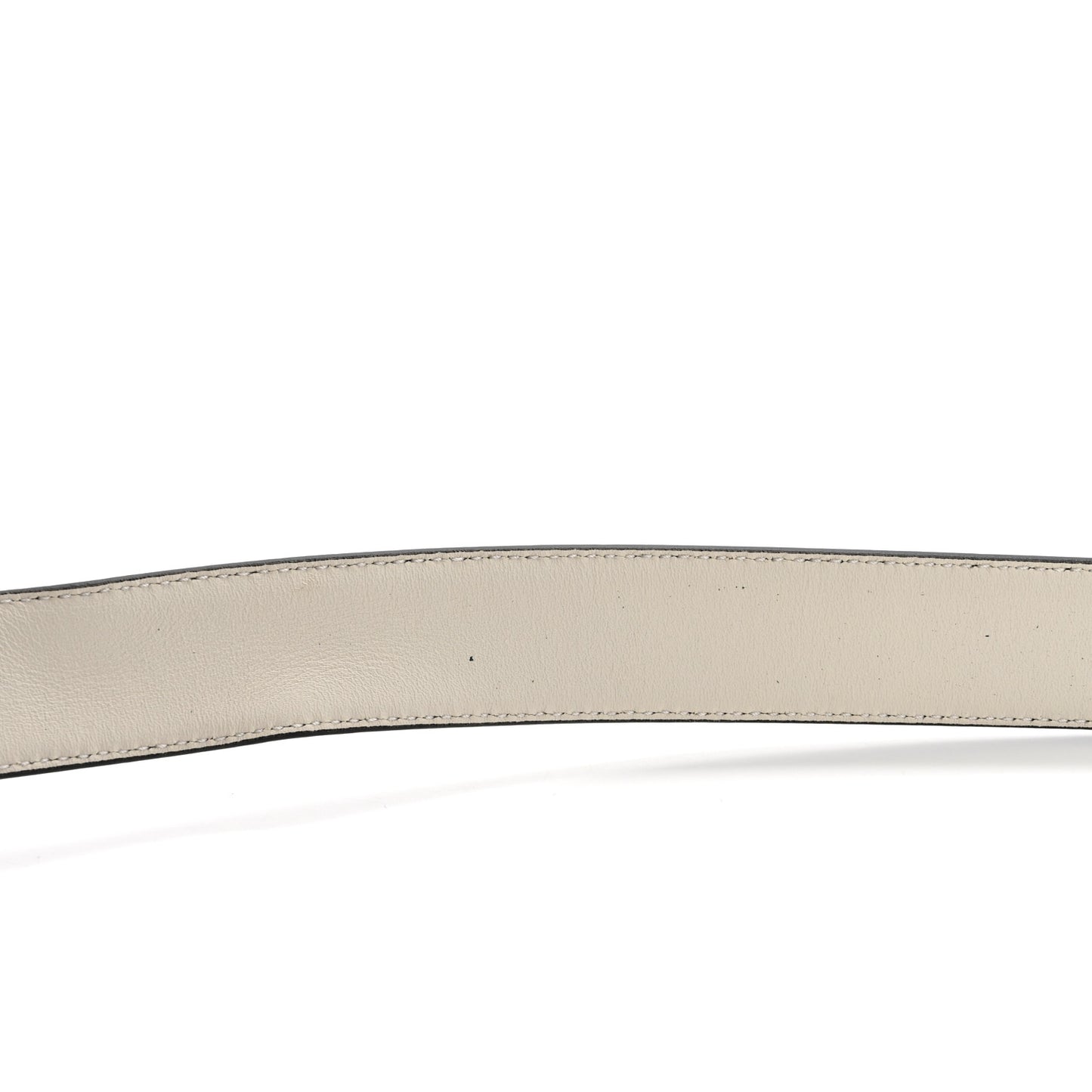 Calfskin Interlocking G Reversible Belt 90 36 Ivory