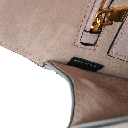 Miu Miu Goatskin Madras Soft Calf Crystal Embellished Shoulder Bag Mughetto 7 of 8